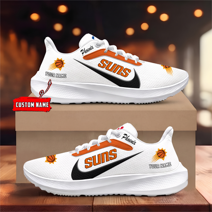 [HOT DEAL] NEW CUSTOMIZED NBA21 PSU PHOENIX SUNS ROAD RUNNING SHOES