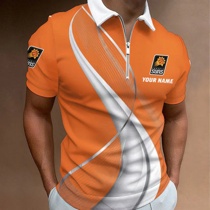 LIMITED EDITION - NEW CUSTOMIZED NBA21 PSU PHOENIX SUNS POLO SHIRT, ZIP POLO SHIRT & T-SHIRTS
