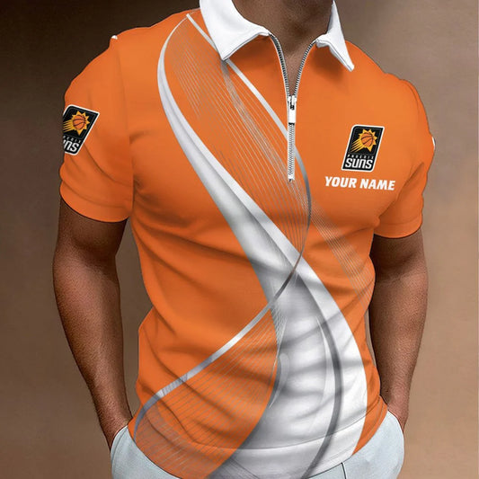 LIMITED EDITION - NEW CUSTOMIZED NBA21 PSU PHOENIX SUNS POLO SHIRT, ZIP POLO SHIRT & T-SHIRTS