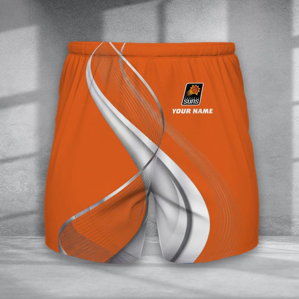 LIMITED EDITION - NEW CUSTOMIZED NBA21 PSU PHOENIX SUNS SHORT PANTS