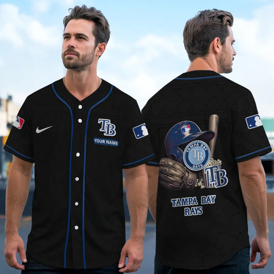 LIMITED EDITION - NEW CUSTOMIZED MLB21 TBR TAMPA BAY RAYS BASEBALL JERSEY