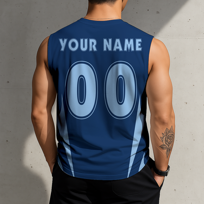 LIMITED EDITION - NEW CUSTOMIZED MLB21 TBR TAMPA BAY RAYS MEN'S GYM SHIRT