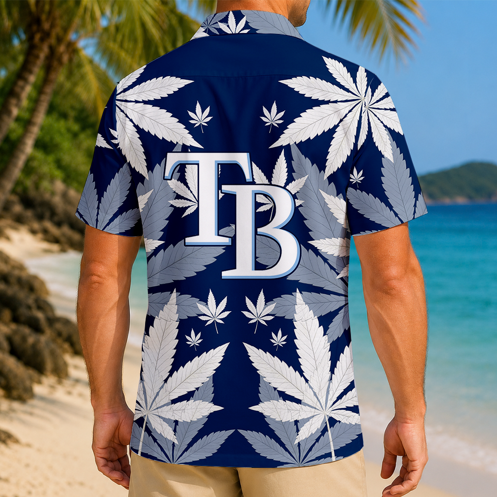 LIMITED EDITION - NEW CUSTOMIZED MLB21 TBR TAMPA BAY RAYS UNISEX HAWAIIAN SHIRT
