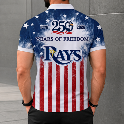 LIMITED EDITION - NEW CUSTOMIZED MLB21 TBR TAMPA BAY RAYS POLO SHIRT, ZIP POLO SHIRT & T-SHIRTS