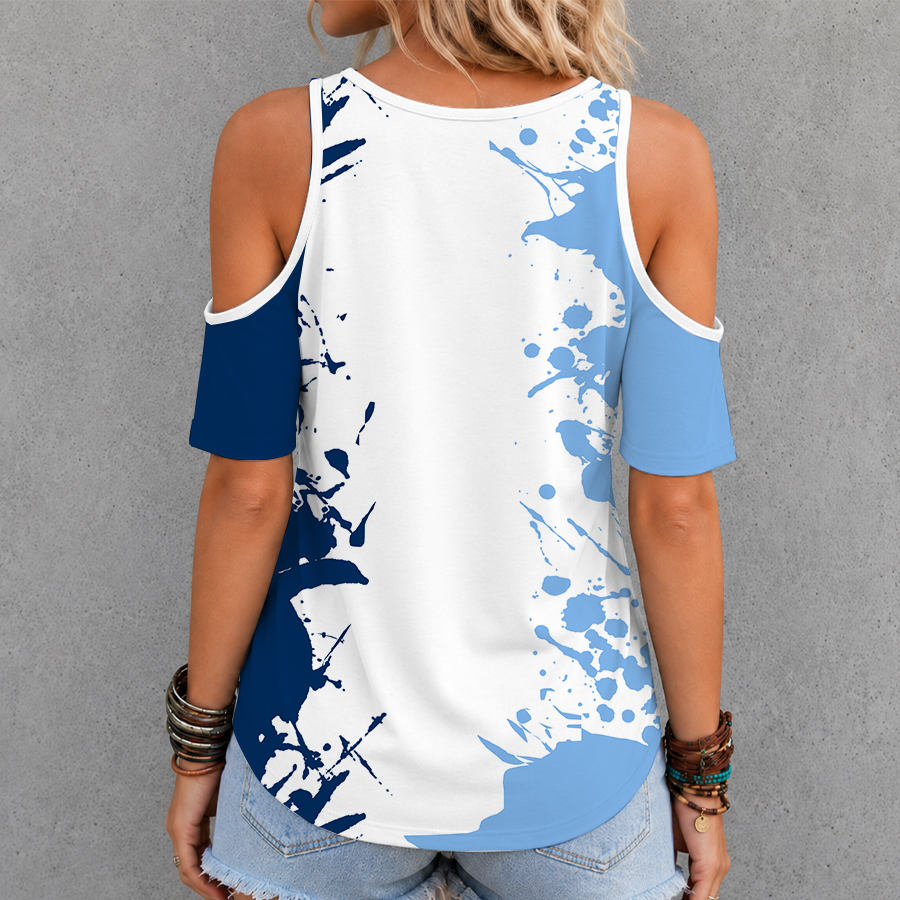 [FLASH SALE] NEW CUSTOMIZED MLB21 TBR TAMPA BAY RAYS CRISS CROSS V-NECK TOP