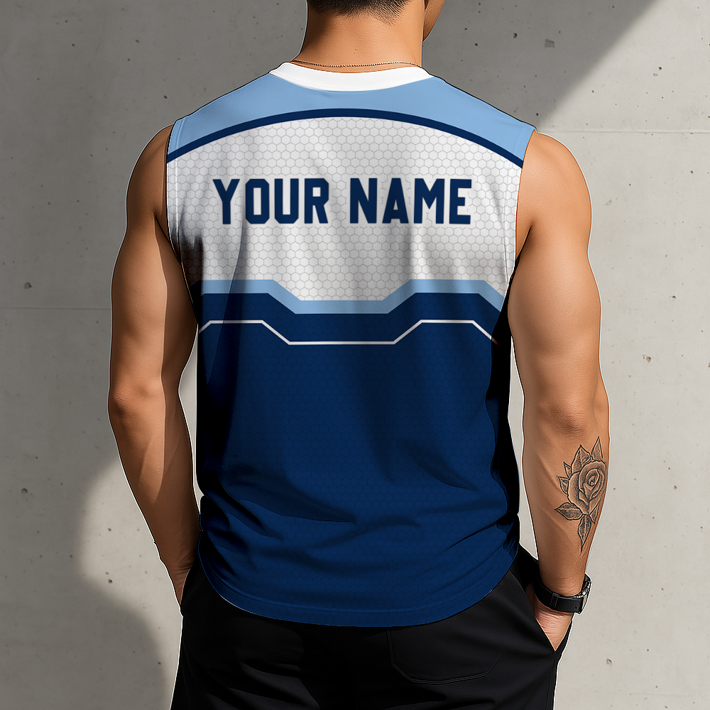 LIMITED EDITION - NEW CUSTOMIZED MLB21 TBR TAMPA BAY RAYS MEN'S GYM SHIRT
