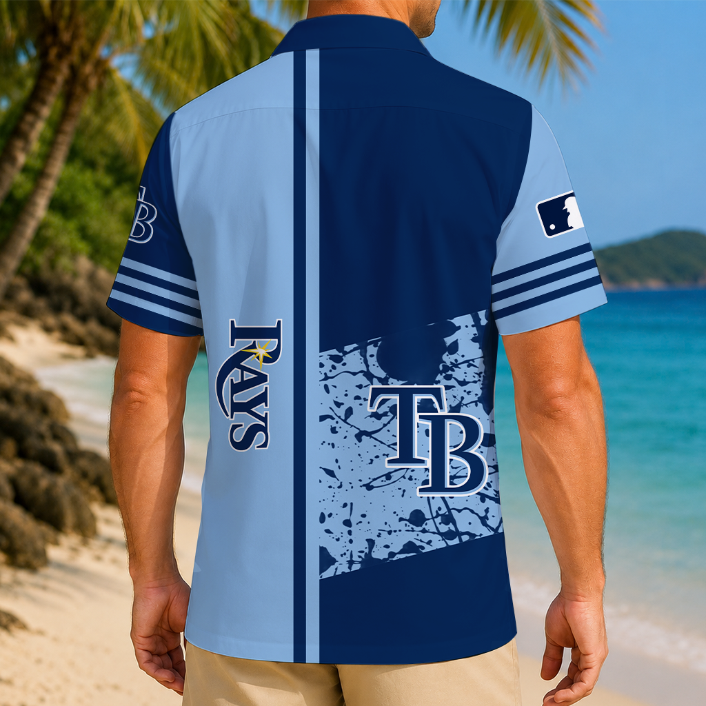 LIMITED EDITION - NEW CUSTOMIZED MLB21 TBR TAMPA BAY RAYS UNISEX HAWAIIAN SHIRT