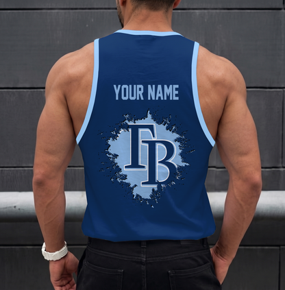 VIRAL EDITION - NEW CUSTOMIZED MLB21 TAMPA BAY RAYS UNISEX TANK TOP