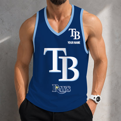 SPECIAL EDITION - NEW CUSTOMIZED MLB21 TAMPA BAY RAYS UNISEX TANK TOP