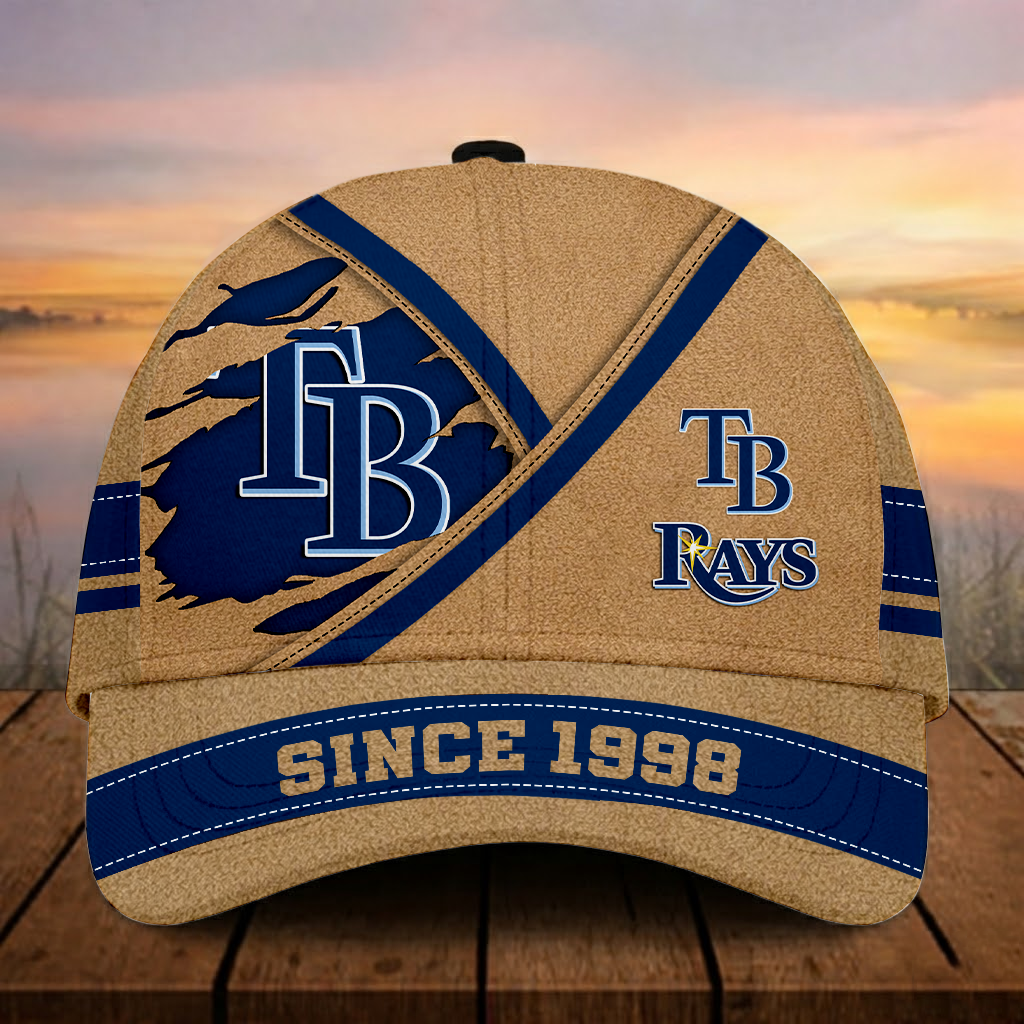 LIMITED EDITION - NEW CUSTOMIZED MLB21 TBR TAMPA BAY RAYS CLASSIC CAP