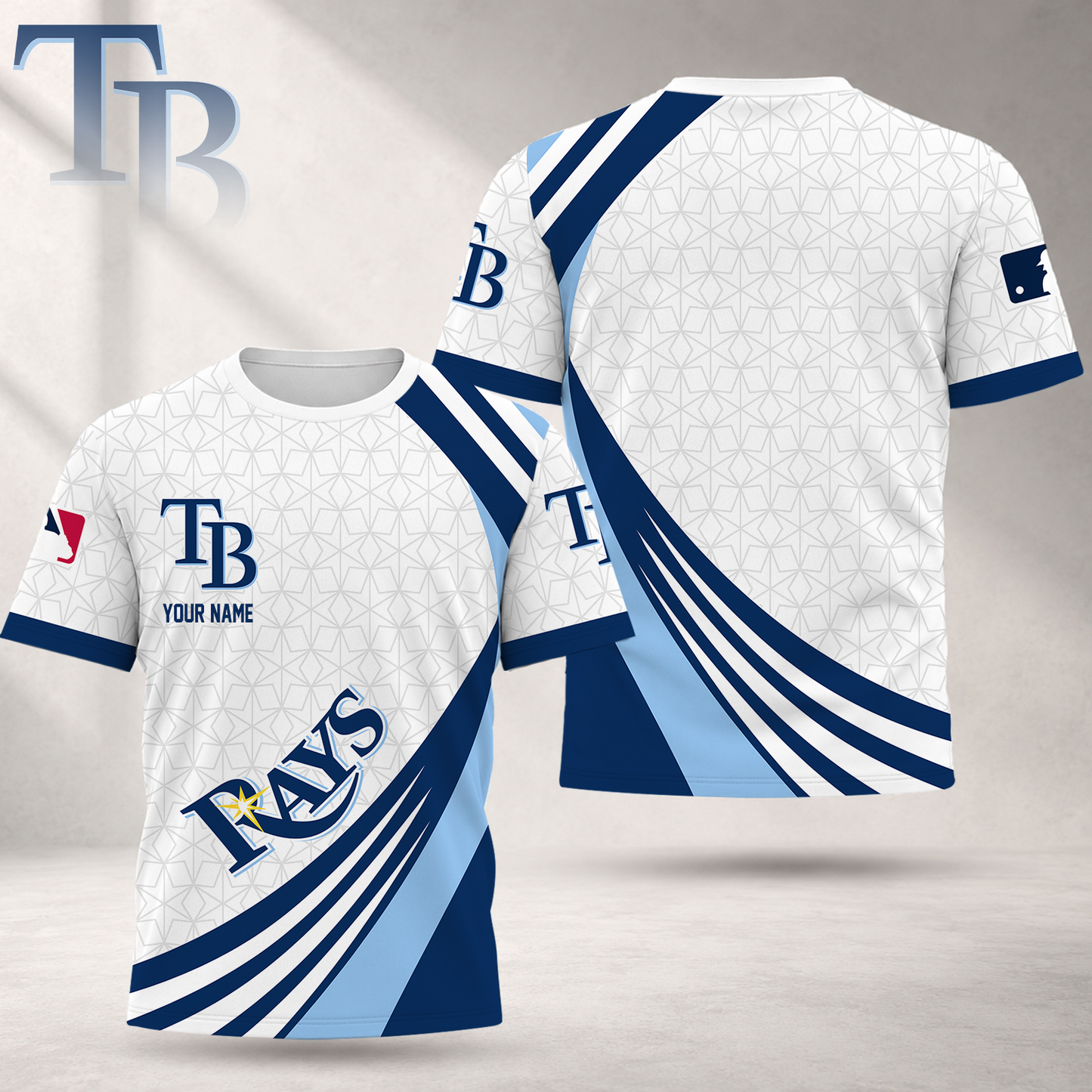 LIMITED EDITION - NEW CUSTOMIZED MLB21 TBR TAMPA BAY RAYS T-SHIRT, POLO SHIRT, ZIP POLO SHIRT, SWEATSHIRT, HOODIE & ZIP HOODIE