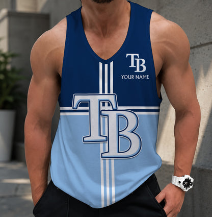 LIMITED EDITION - NEW CUSTOMIZED MLB21 TAMPA BAY RAYS UNISEX TANK TOP