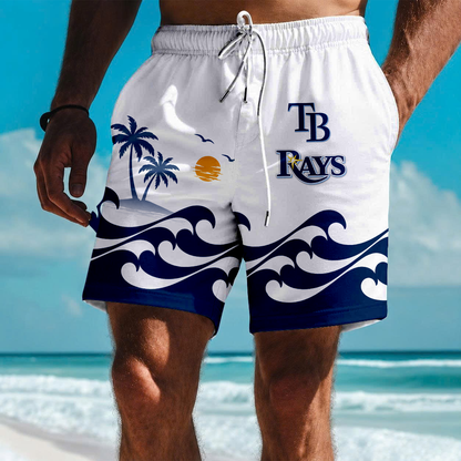 LIMITED EDITION - NEW PREMIUM MLB21 TBR TAMPA BAY RAYS SHORT PANTS