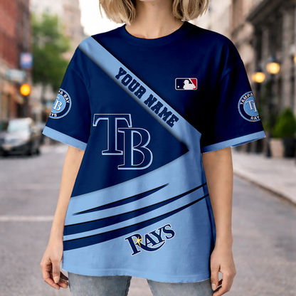 LIMITED EDITION - NEW CUSTOMIZED MLB21 TBR TAMPA BAY RAYS UNISEX T-SHIRT, POLO, HOODIE & JACKETS