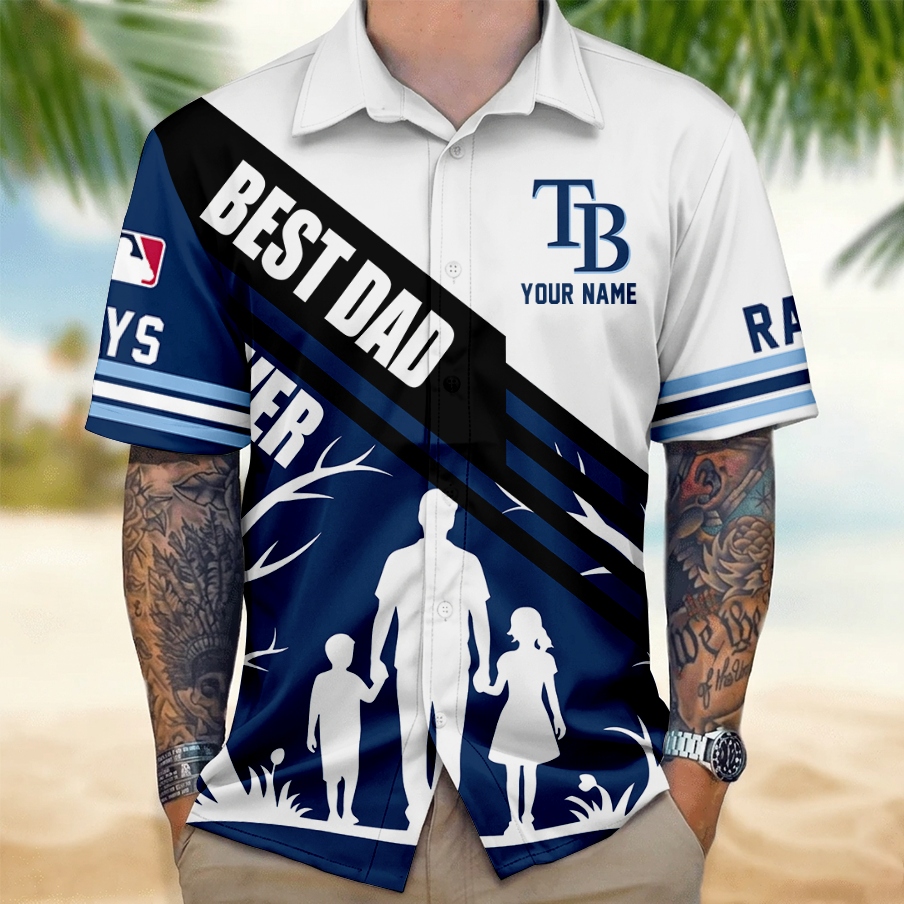 LIMITED EDITION - NEW CUSTOMIZED MLB21 TBR TAMPA BAY RAYS UNISEX HAWAIIAN SHIRT