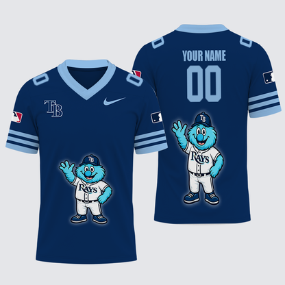 [FLASH SALE] NEW CUSTOMIZED MLB21 TBR TAMPA BAY RAYS FOOTBALL JERSEY
