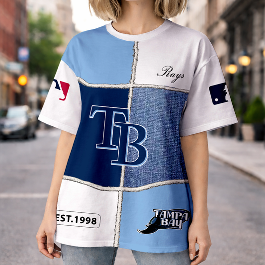 LIMITED EDITION - NEW CUSTOMIZED MLB21 TBR TAMPA BAY RAYS UNISEX T-SHIRT, POLO, HOODIE & JACKETS