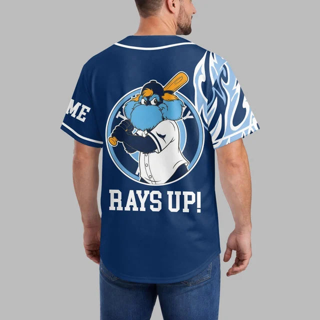 [FLASH SALE] NEW CUSTOMIZED MLB21 TBR TAMPA BAY RAYS BASEBALL JERSEY