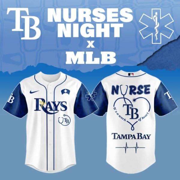 LIMITED EDITION - NEW CUSTOMIZED MLB21 TBR TAMPA BAY RAYS BASEBALL JERSEY