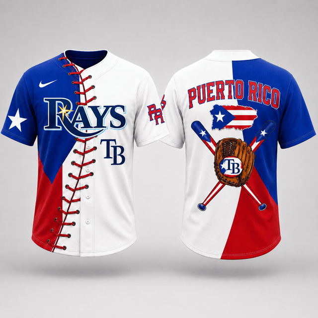[FLASH SALE] NEW CUSTOMIZED MLB21 TBR TAMPA BAY RAYS BASEBALL JERSEY