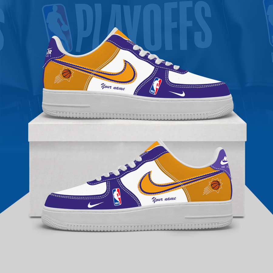 [HOT DEAL] NEW CUSTOMIZED NBA21 PSU PHOENIX SUNS AF1 SHOES