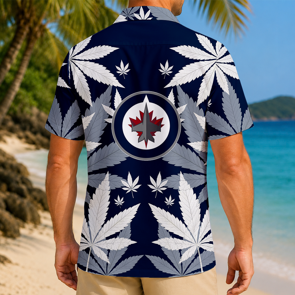 LIMITED EDITION - NEW CUSTOMIZED NHL21 WPJ WINNIPEG JETS UNISEX HAWAIIAN SHIRT