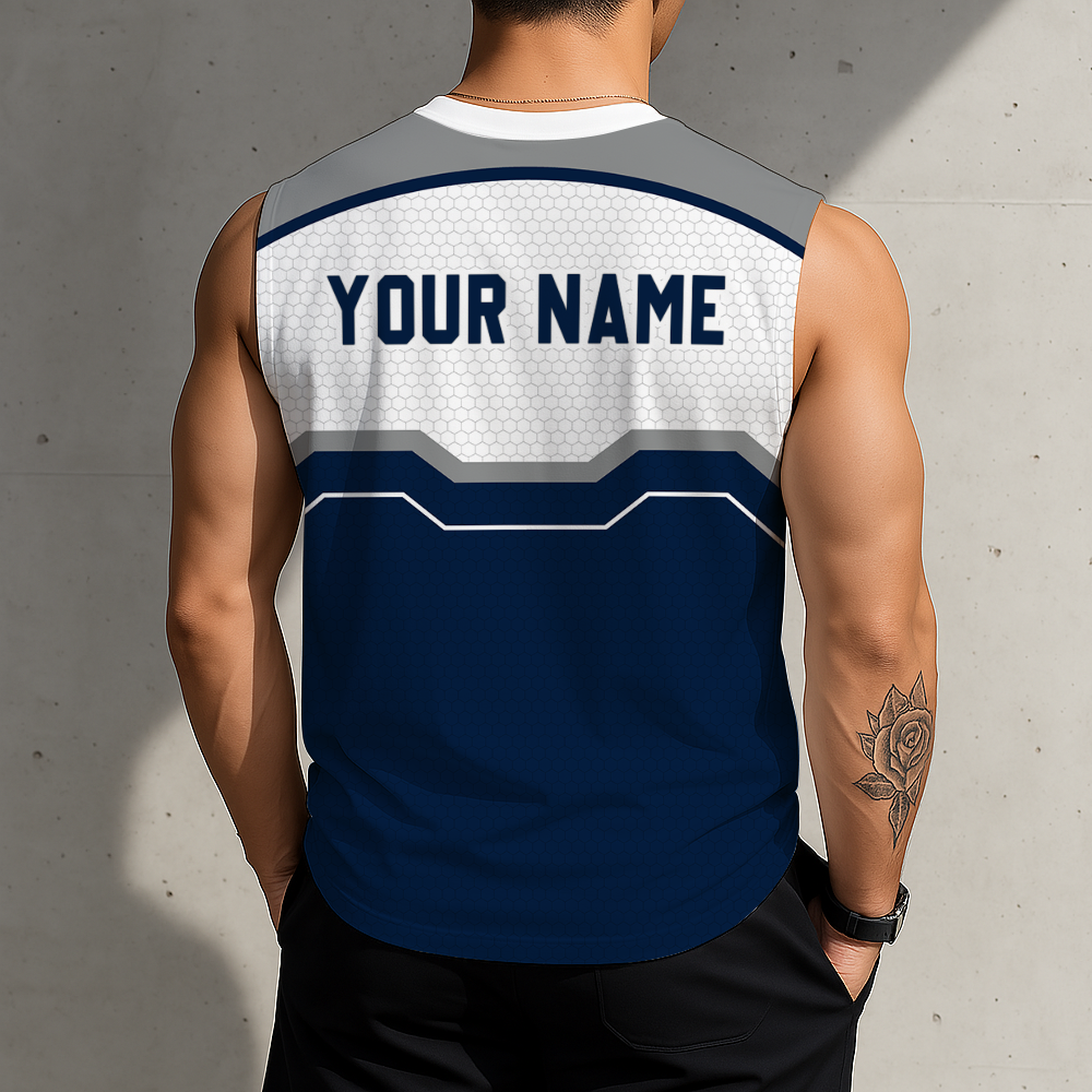SPECIAL EDITION - NEW CUSTOMIZED NHL21 WPJ WINNIPEG JETS MEN'S GYM SHIRT