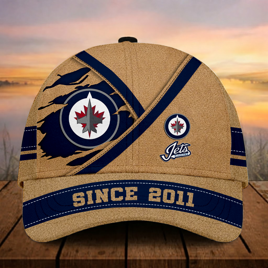 LIMITED EDITION - NEW CUSTOMIZED NHL21 WPJ WINNIPEG JETS CLASSIC CAP