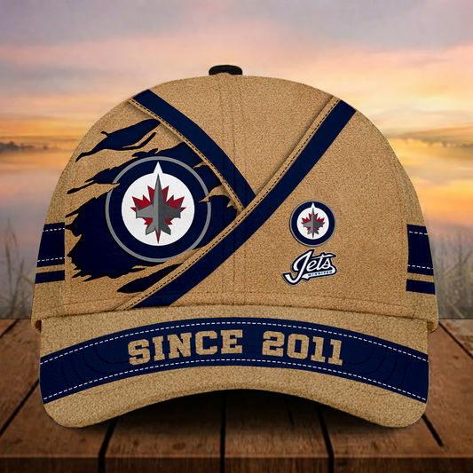 LIMITED EDITION - NEW CUSTOMIZED NHL21 WPJ WINNIPEG JETS CLASSIC CAP