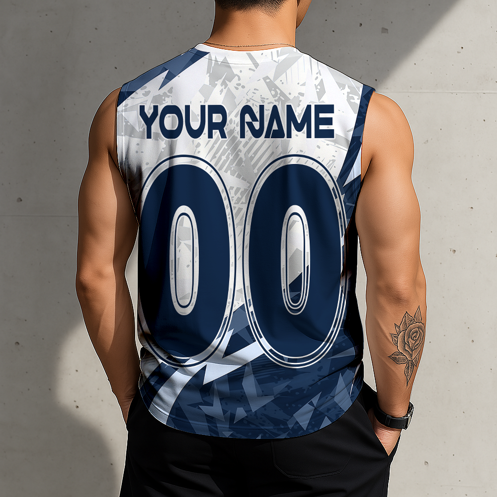 LIMITED EDITION - NEW CUSTOMIZED NHL21 WPJ WINNIPEG JETS TANK TOP & GYM SHIRT