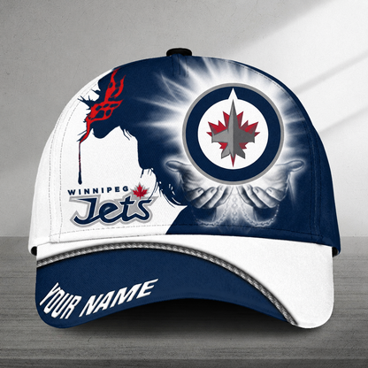 LIMITED EDITION - NEW CUSTOMIZED NHL21 WPJ WINNIPEG JETS CLASSIC CAP