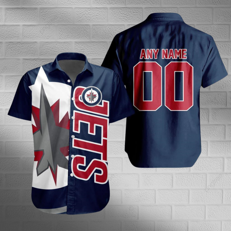 [SUPER SALE] NEW CUSTOMIZED NHL21 WPJ WINNIPEG JETS UNISEX HAWAIIAN SHIRT