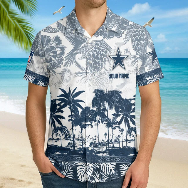 LIMITED EDITION - NEW CUSTOMIZED NFL21 DCB DALLAS COWBOYS UNISEX HAWAIIAN SHIRT