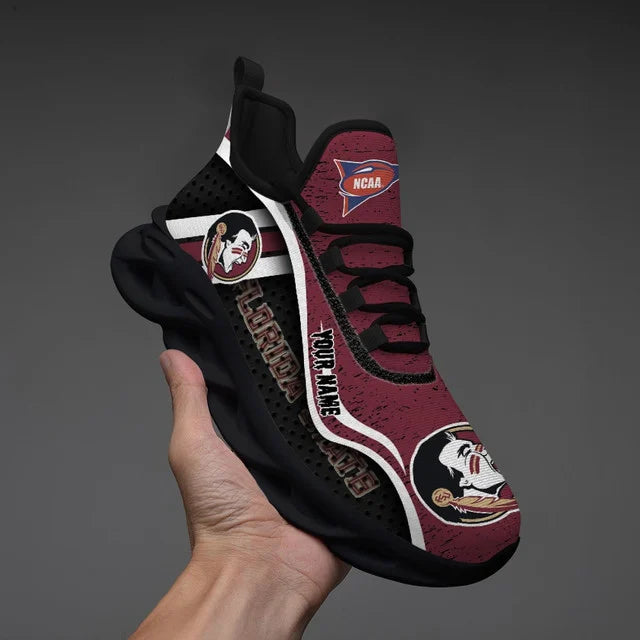 EXCLUSIVE EDITION - NEW CUSTOMIZED NCAA FBS21 FLS FLORIDA STATE SEMINOLES CLUNKY SNEAKERS