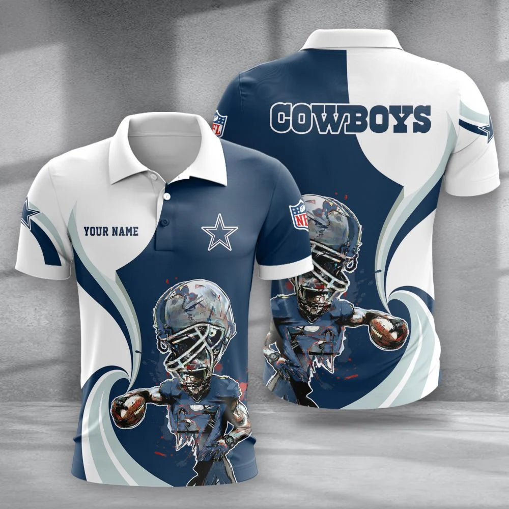 LIMITED EDITION - NEW CUSTOMIZED NFL21 DCB DALLAS COWBOYS T-SHIRT, POLO SHIRT, ZIP POLO SHIRT, SWEATSHIRT, HOODIE & ZIP HOODIE