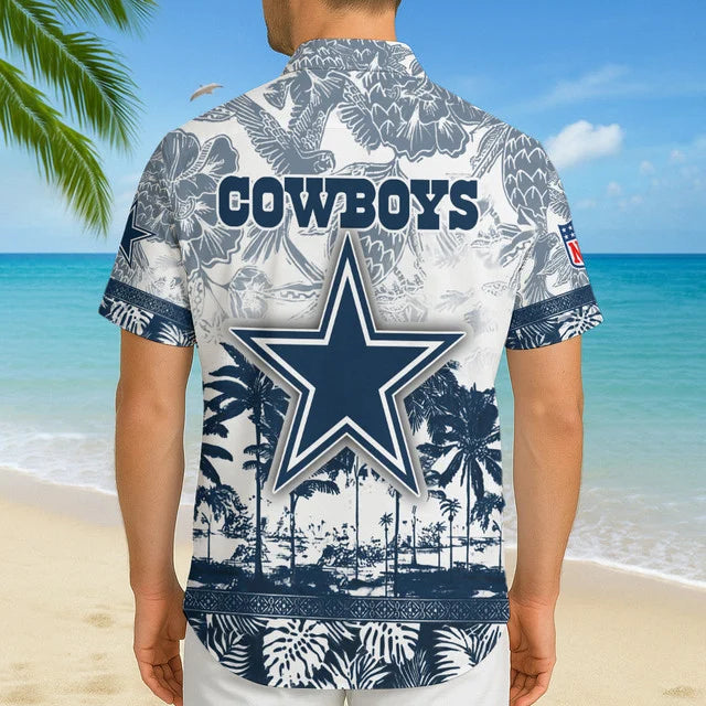 LIMITED EDITION - NEW CUSTOMIZED NFL21 DCB DALLAS COWBOYS UNISEX HAWAIIAN SHIRT