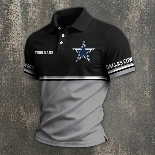 [SPECIAL OFFER] NEW CUSTOMIZED NFL21 DCB DALLAS COWBOYS POLO SHIRT