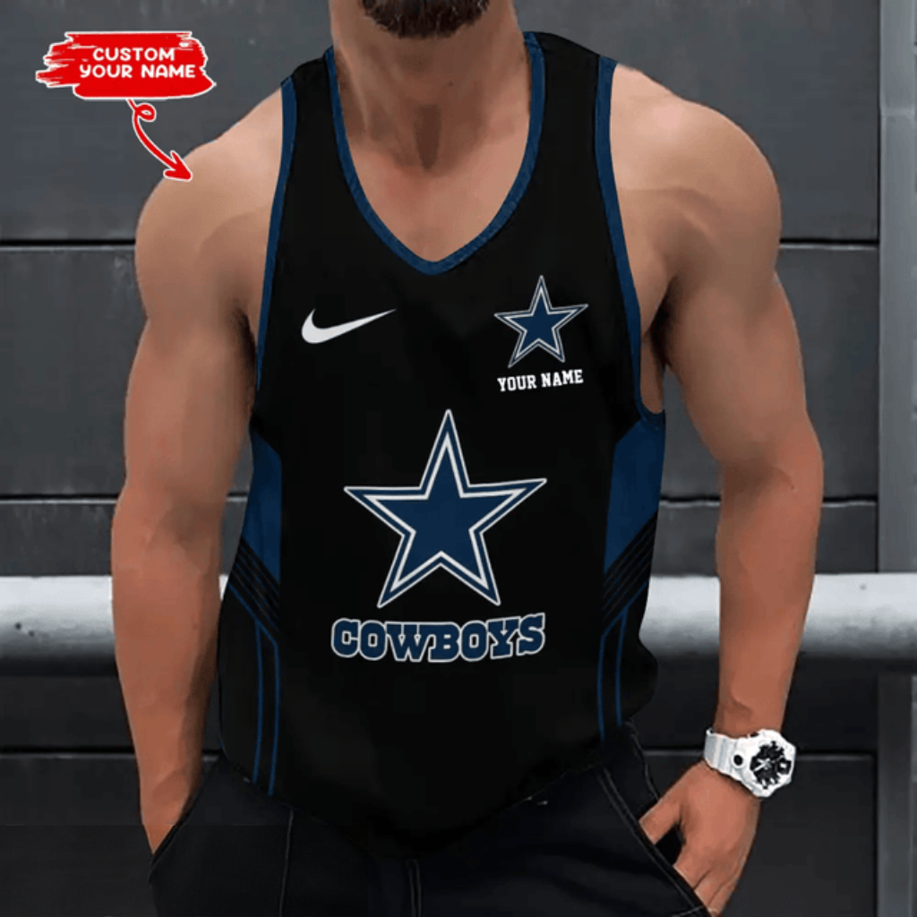 [SPECIAL OFFER] NEW CUSTOMIZED NFL21 DCB DALLAS COWBOYS UNISEX TANK TOP