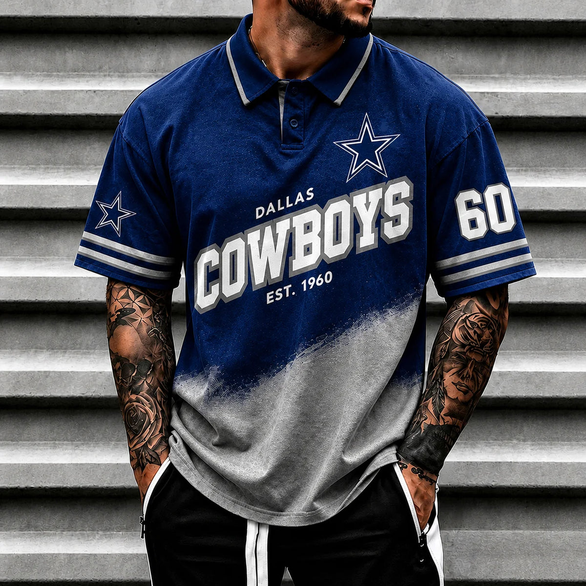 [SPECIAL OFFER] NEW CUSTOMIZED NFL21 DCB DALLAS COWBOYS POLO SHIRT