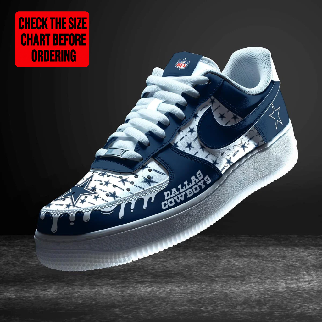 [SPECIAL OFFER] NEW CUSTOMIZED NFL21 DCB DALLAS COWBOYS AF1 SHOES