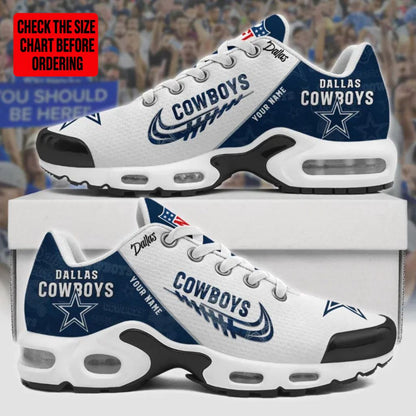 LIMITED EDITION - NEW CUSTOMIZED NFL21 DCB DALLAS COWBOYS AIR MAX PLUS SNEAKERS