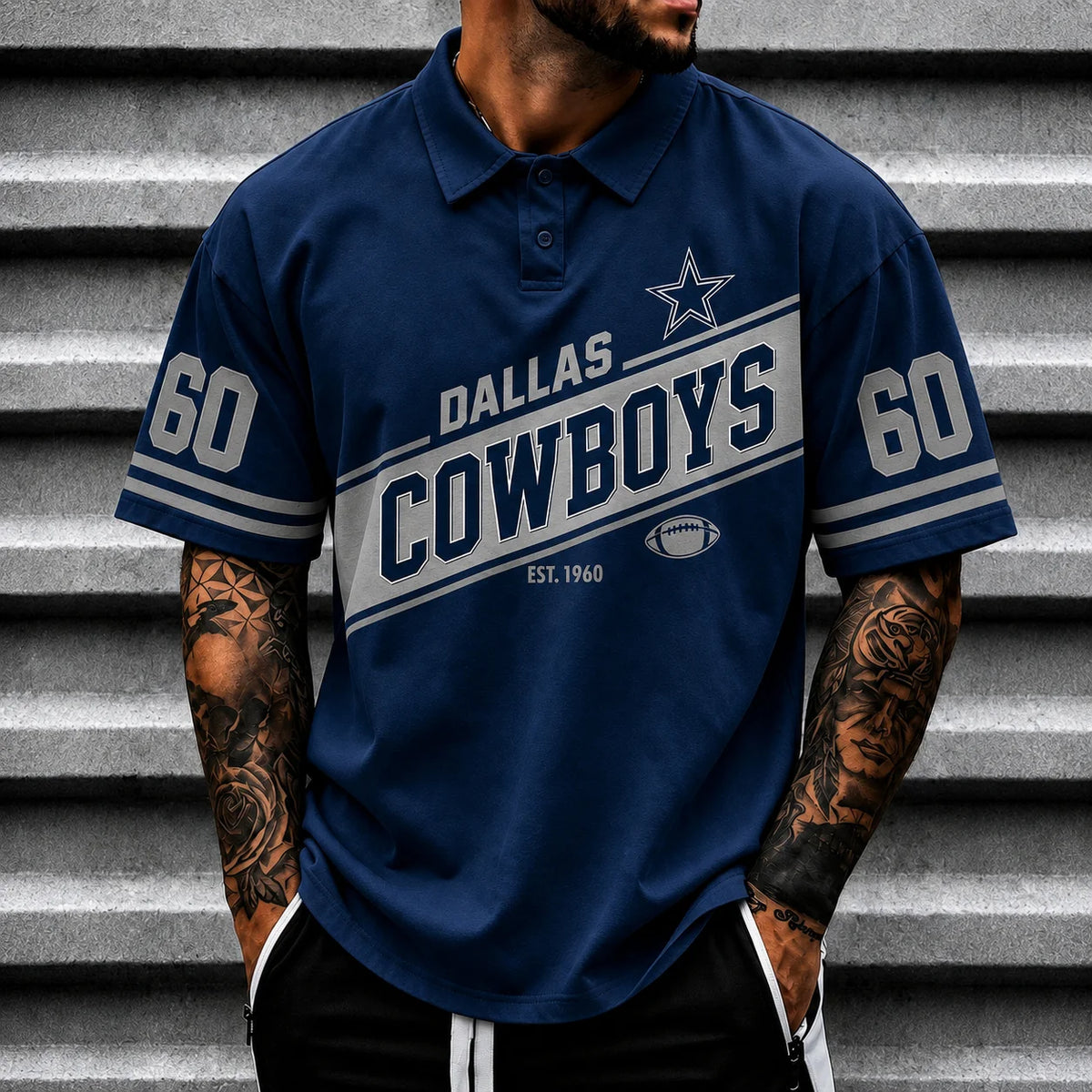 [SPECIAL OFFER] NEW CUSTOMIZED NFL21 DCB DALLAS COWBOYS POLO SHIRT
