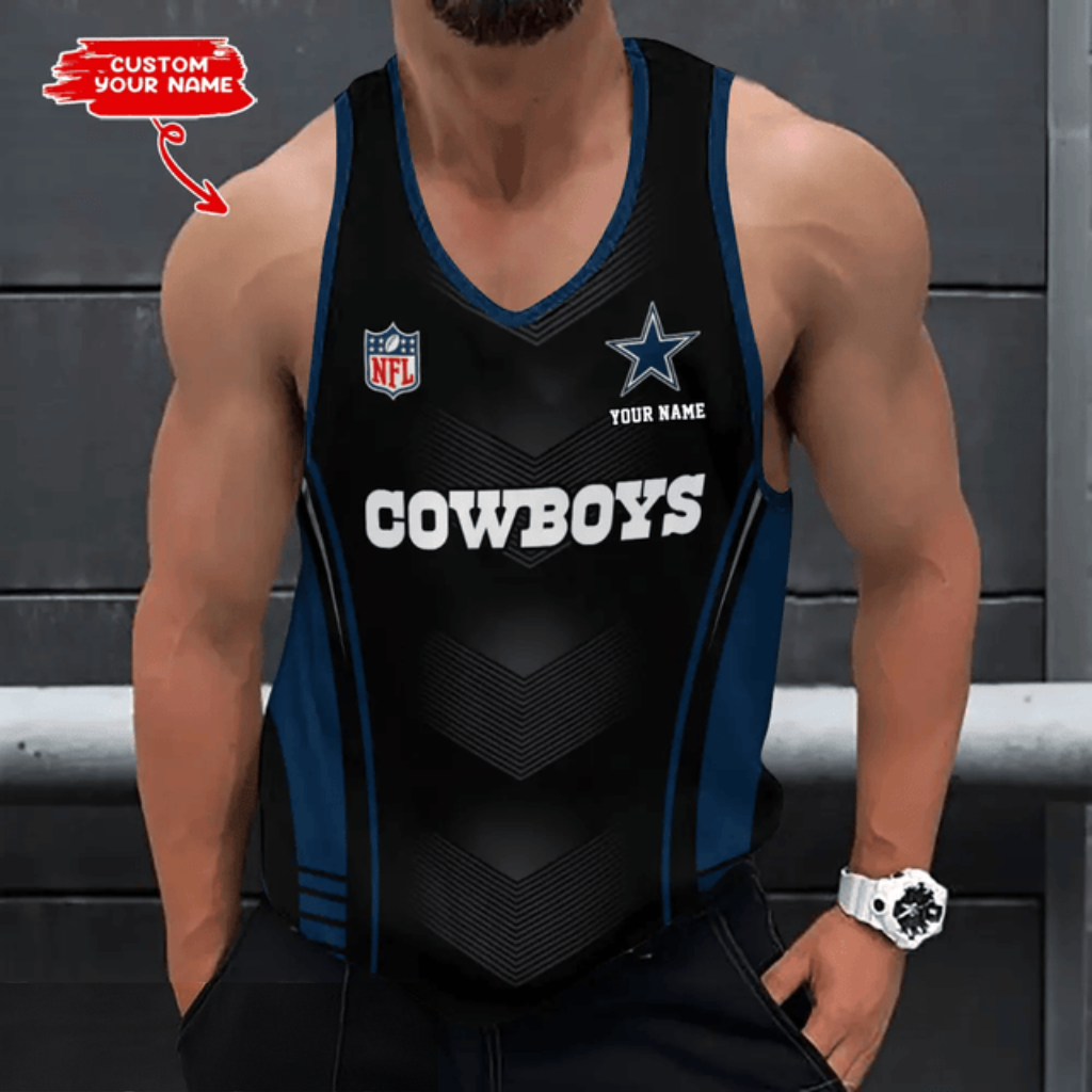[SPECIAL OFFER] NEW CUSTOMIZED NFL21 DCB DALLAS COWBOYS UNISEX TANK TOP