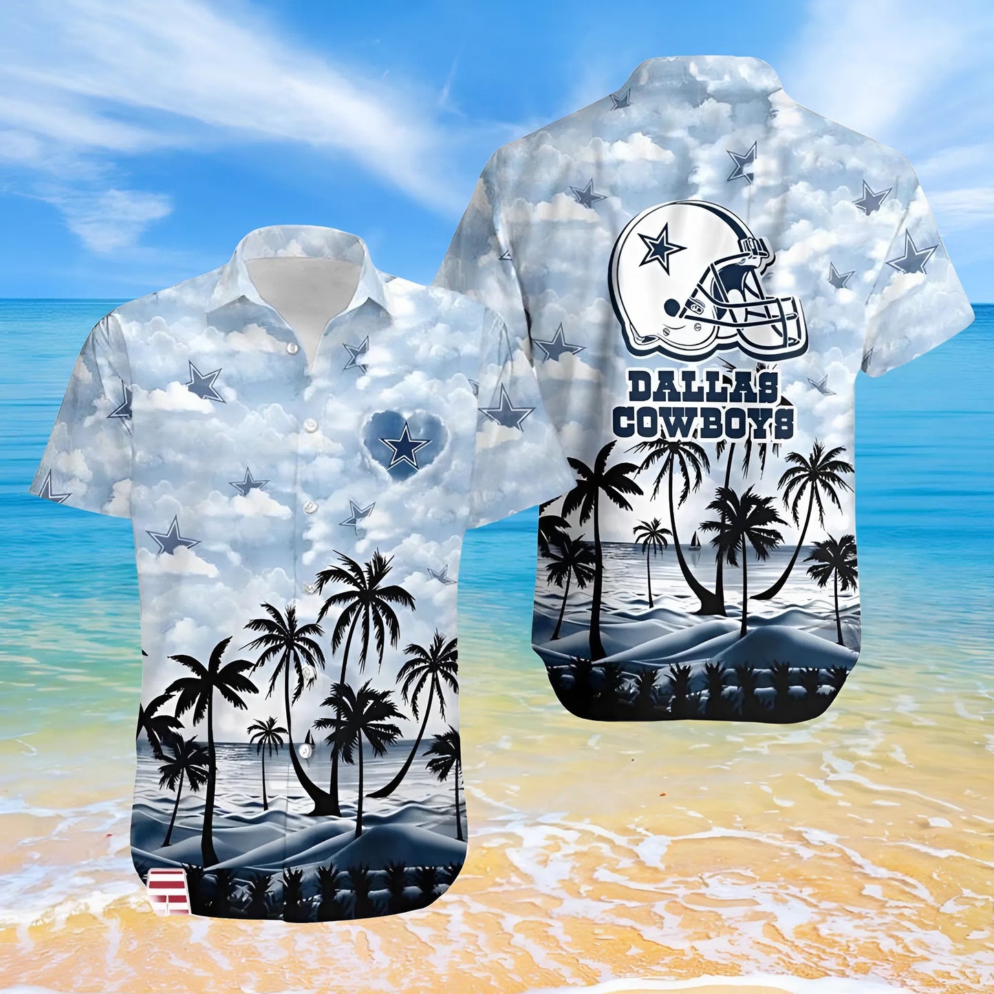 LIMITED EDITION - NEW CUSTOMIZED NFL21 DCB DALLAS COWBOYS UNISEX HAWAIIAN SHIRT