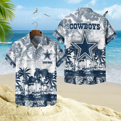 LIMITED EDITION - NEW CUSTOMIZED NFL21 DCB DALLAS COWBOYS UNISEX HAWAIIAN SHIRT