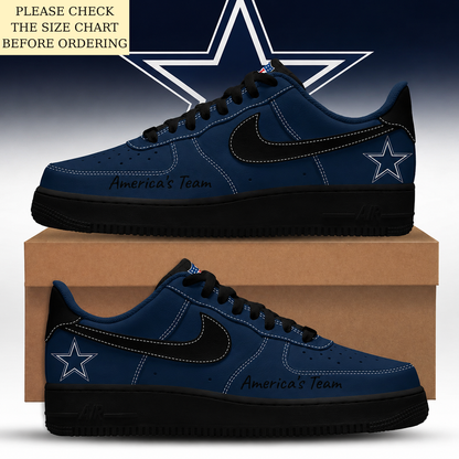 LIMITED EDITION - NEW CUSTOMIZED NFL21 DCB DALLAS COWBOYS AF1 SHOES