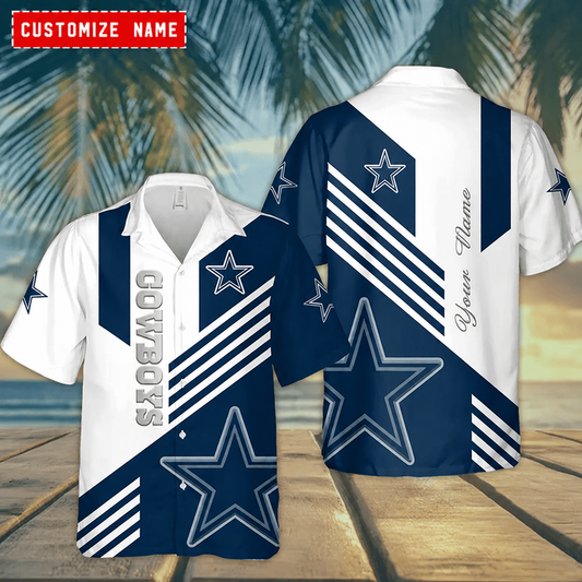 [SPECIAL OFFER] NEW CUSTOMIZED NFL21 DCB DALLAS COWBOYS UNISEX HAWAIIAN SHIRT