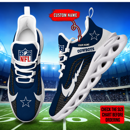 [SPECIAL OFFER] NEW CUSTOMIZED NFL21 DCB DALLAS COWBOYS UNISEX CLUNKY SNEAKERS