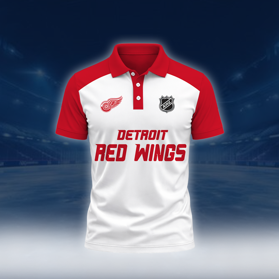 LIMITED EDITION - NEW CUSTOMIZED NHL22 DRW DETROIT RED WINGS UNISEX T-SHIRT, POLO, HOODIE & SWEASHIRTS