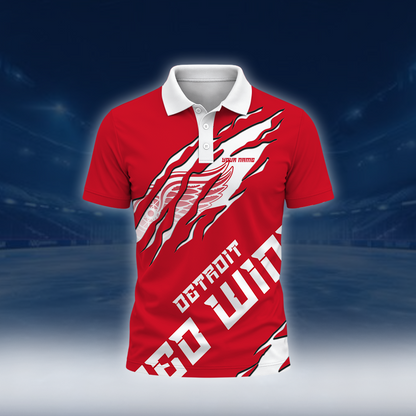LIMITED EDITION - NEW CUSTOMIZED NHL22 DRW DETROIT RED WINGS UNISEX T-SHIRT, POLO, HOODIE & SWEASHIRTS